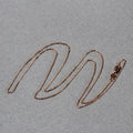 18k Rose Gold Diamond Cut Cable Link Chain (0.75 mm) Bids.com