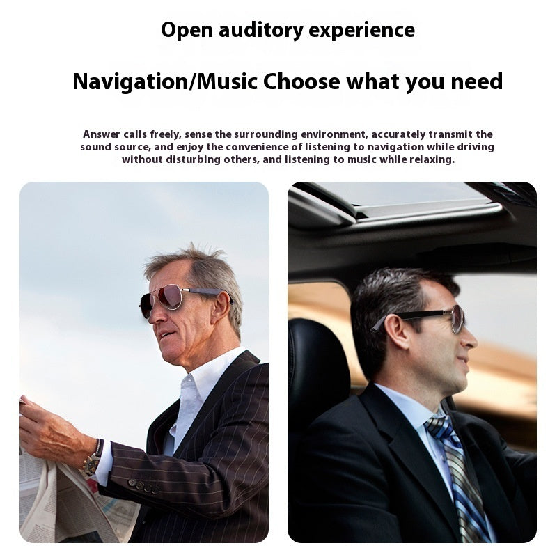 Smart Ai Translation Glasses Bluetooth Music Audio UV Protection Polarized Sun Glasses Gilles Family
