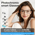 Ai Translation Smart Glasses Photochromic Bluetooth Wireless Gilles Family
