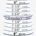 0.91 Carat Genuine Tanzanite .925 Sterling Silver Bracelet Bids.com