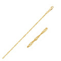 14k Yellow Gold Singapore Chain 1.5mm Bids.com