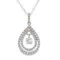 Genuine .77ct Diamond Fashion Pendants 10KT White Gold Bids.com