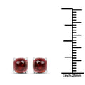 2.60 Carat Genuine Pink Topaz .925 Sterling Silver Earrings Bids.com
