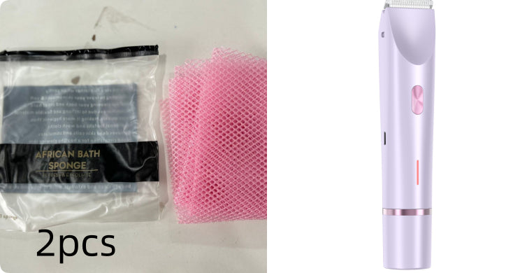 2 In 1 Hair Remover Women's Double Head Shaver Private Pubic Hair Trimmer Electric Razor Wet Dry Electric Body Hair Gilles Ak-100