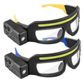 Multi-functional Glasses Light Light With Type-C Charging, Warning Headlamp, Compact And Portable, Touch-sensitive Headlamp Gilles Family