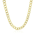 5.3mm 10k Yellow Gold Curb Chain Bids.com
