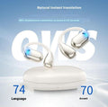 Wireless Bluetooth Open Ear Hook Multi-language Simultaneous Interpretation Headset Gilles Family