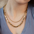 14k Yellow Gold French Cable Link Chain (6.10 mm) Bids.com