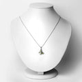 0.64 Carat Genuine Peridot .925 Sterling Silver Pendant Bids.com