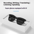 Intelligent AI Translation Wireless Bluetooth Glasses Headset Language Real-time Interpretation Gilles Family