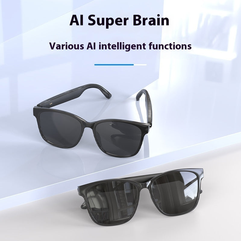 Intelligent AI Translation Wireless Bluetooth Glasses Headset Language Real-time Interpretation Gilles Family