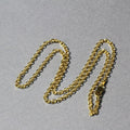 2.3mm 14k Yellow Gold Diamond Cut Cable Link Chain Bids.com
