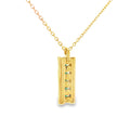.30ct Emerald Diamond Fashion Pendants 14KT Yellow Gold Bids.com