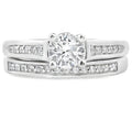 Natural Cubic Zirconia CZ SS Bridal Sterling Silver Bids.com