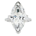 9.85ct Lab Grown Diamond Eng Only 14KT White Gold Bids.com