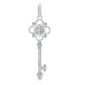.66ct Moissanite Fashion Pendants Sterling Silver Bids.com