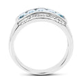 1.75 Carat Genuine Blue Topaz .925 Sterling Silver Ring Bids.com